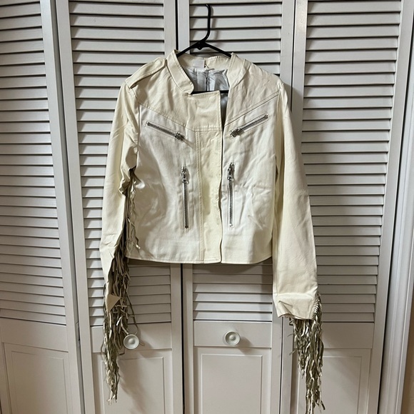 Some Days Lovin “Dex” Leatherette Fringe Jacket - Picture 7 of 16